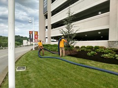 Commercial mulching